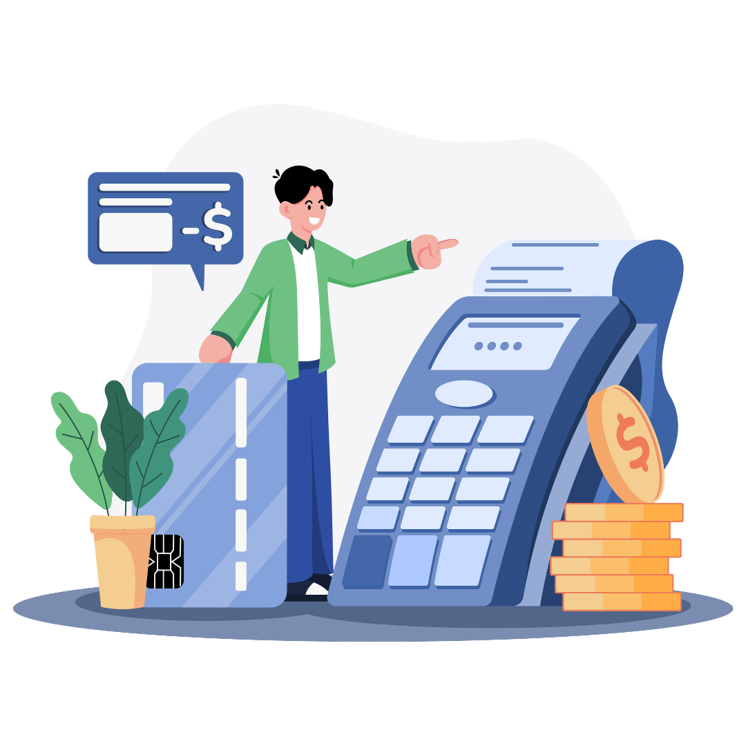 Abstract illustration of payment optimization and growth